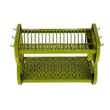 Wall Hanging Dish Rack With Drain Board