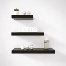 Wall Shelf Set Of 3 Floating Shelves