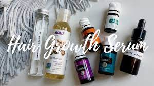 hair growth serum using essential oils