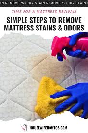 diy mattress stain removers to get your