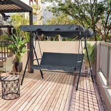 Canopy Outdoor Yard Glider Swing Chair