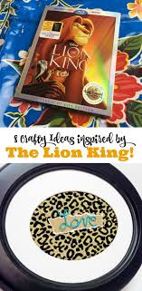 the lion king inspired crafts crafty