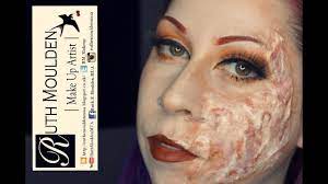 sfx makeup tutorial burn scar