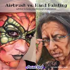airbrushing vs hand painting for