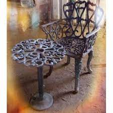 Paint Coated Outdoor Cast Iron Table