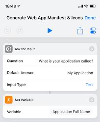 generate pwa icons and web app manifest