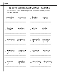 Try one of these free printable spelling worksheets for your 5th, 6th, or 7th grade students. Spell It For First Grade 3 Worksheets 99worksheets