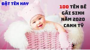 Tổng hợp 100 tên hay nhất cho bé gái sinh năm 2020 Canh Tý | tên hay cho bé  gái 2020 | tranh treo tường - Khung Ảnh Treo Tường Đẹp