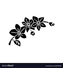 flower leaf design template royalty