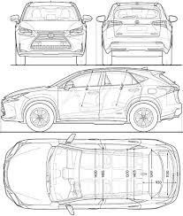 blueprints cars lexus lexus nx