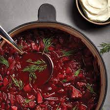 borscht with beef and beets recipe