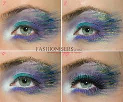 blue black fairy eye makeup saubhaya