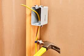 attaching electrical cables to framing