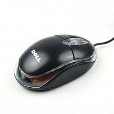 Dell Mini Black Dell Mouse 