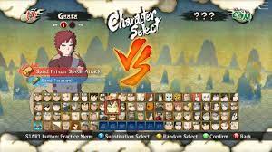 Naruto: Ultimate Ninja Storm 3: Full Burst - All Characters & Support HD -  YouTube