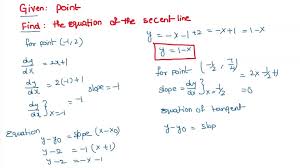 Equation Of The Secant Line