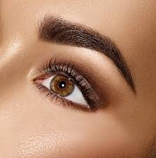 She brushes it on with a disposable wand. Eyelash And Brow Tinting Taylored For You