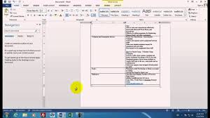 Microsoft Word 03 How To Create A Resume For A High School Student
