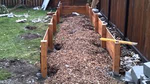 building a raised garden bed part 1