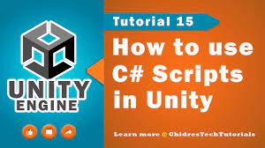how to use c scripts in unity unity