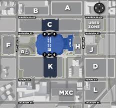 directions parking united center