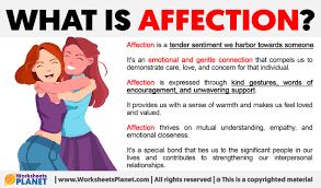 what is affection definition of affection