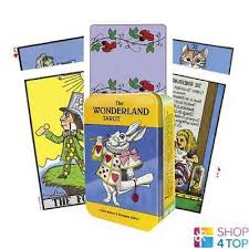 Earth warriors oracle $ 34.95. The Wonderland Tarot In A Tin Cards Deck Esoteric Telling Us Games Systems New Ebay