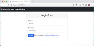 spring boot user registration and login