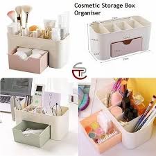 plain rectangular cosmetic storage box