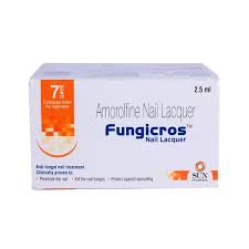 fungicros nail lacquer 2 5ml cureka