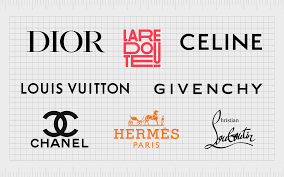 famous french fashion brand logos