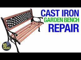 Cast Iron Garden Bench Repair