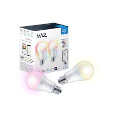 Also known as edison light bulbs, they are distinguished by the no matter which types of light bulbs you need, find products fast with image search in the home depot app. Philips Wiz 60w A19 Frosted Full Colour And Tunable White Led Smart Home Wi Fi Light Bulb The Home Depot Canada
