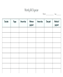 Loan Payment Schedule Template Record Excel Monthly Bill Weekly R