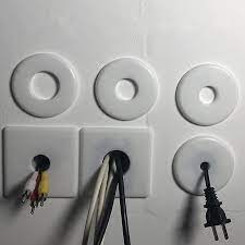 Plastic Wall Wire Hole Cover Plate