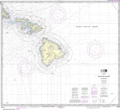 Noaa Nautical Chart 19010 Hawaiian Islands Southern Part