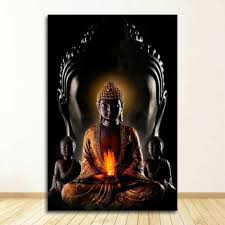 Buddha Canvas Wall Art Pictures