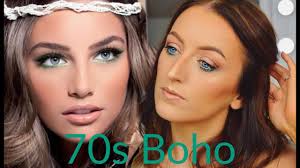 70s boho inspired makeup tutorial you