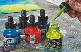 How To Mix Watercolour With Ink