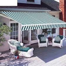 Patio Manual Awning Cover Garden Canopy