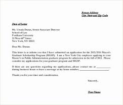 Nomination Letter Template Scholarship Award Letter Template Awesome