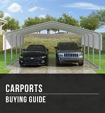 There are many alternatives when building a carport, according to you budget, the materials you want to use or the style of other constructions. Carports Buying Guide At Menards