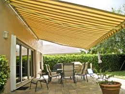 An awning is defined as an overhang that attaches to the wall, providing shade for whatever is beneath it. Making Choice Of The Best Patio Awning Decorifusta