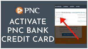 activate pnc bank credit card