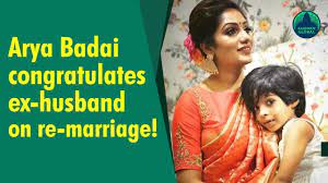 Badai Bungalow fame Arya congratulates ex-husband on his second marriage! -  YouTube