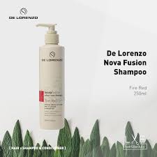 De Lorenzo Nova Fusion Colour Care Shampoo 250ml Fire Red