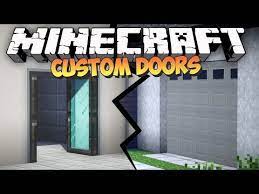Custom Door Minecraft Mods Barn Doors