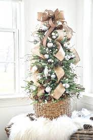 decorate a tabletop tree