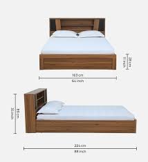 Kosmo Arthur Queen Size Bed Natural