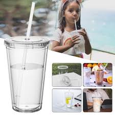 500ml Double Walled Plastic Cup With